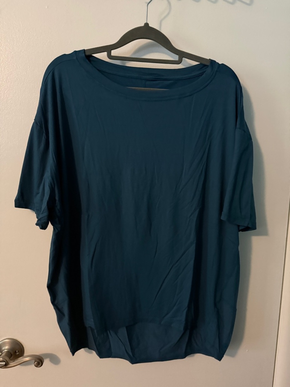 Zella Relaxed Fit Athetic Women's Top in Deep Teal
